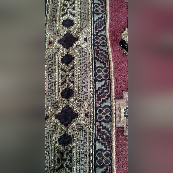 Blair Vest Reversible Fleece Size (M) Hickory Azteca Southwestern Zip Up - Picture 9 of 11